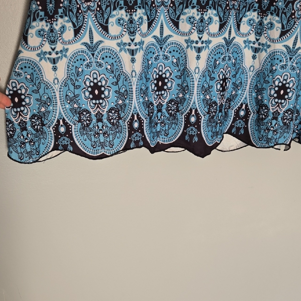 R&B Collection Floral Patterned Dress - Picture 4 of 8